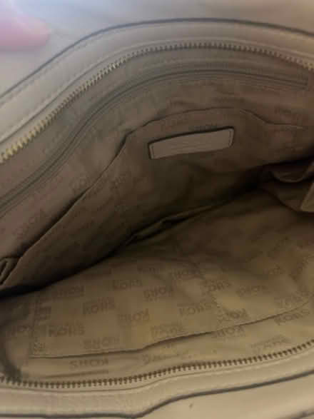 Photo of free Michael kors beige leather handbag (ME7) #4