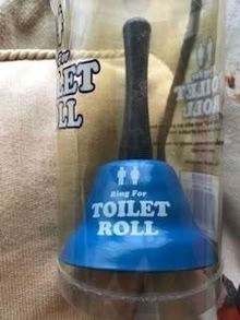 Photo of free Fun 'Ring for Toilet Roll' Bell - new (Allerton L18) #2