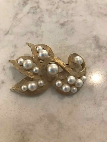 Photo of free Pearl and gold pin (South Novato near Hamilton) #1