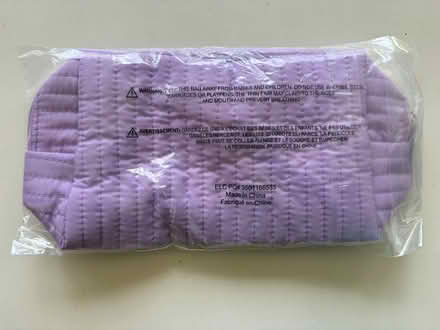 Photo of free Purple MAC Cosmetics Pouch, New (Studio City) #2