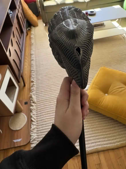 Photo of free Skeleton Flamingo Lawn Ornament (Studio City) #2