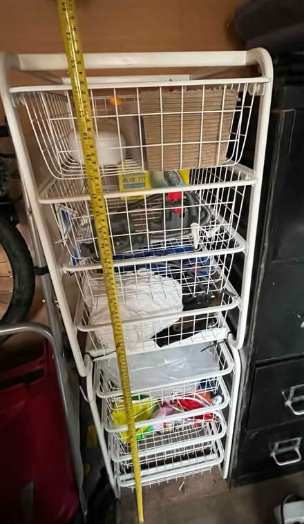 Photo of free 2 x metal storage racks (Chaulden HP1) #1