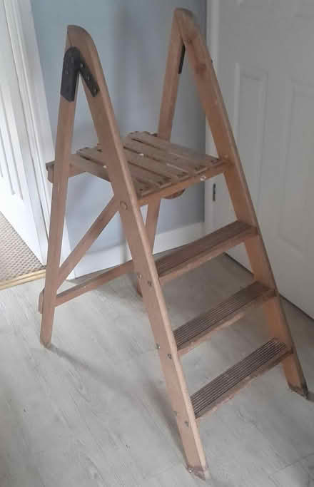 Photo of free Mini wooden step ladder (Burgess hill) #1