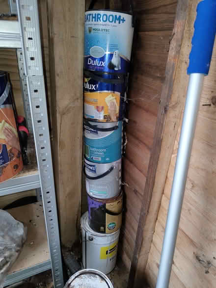 Photo of free Leftover paint various type&colour (Caister-on-Sea Nr30) #1