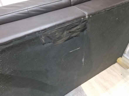 Photo of free 2 Seater Leather Settee (Blackhorse BS16) #2