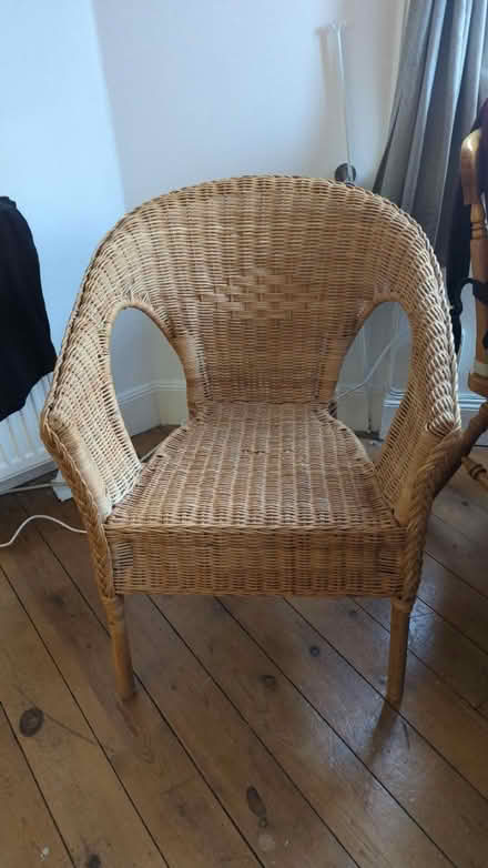 Photo of free One wicker chair (Cathcart G44) #1