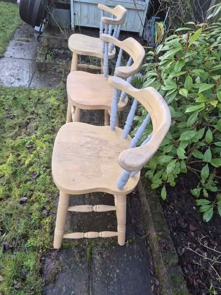 Photo of free Wooden Bar Stool (SM5) #3