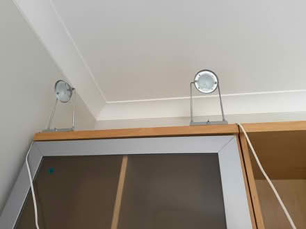 Photo of free Tall shelving unit with lights (Wandsworth) #1