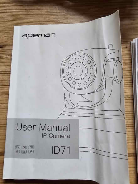 Photo of free Apeman IP camera. (Ebley GL5) #3