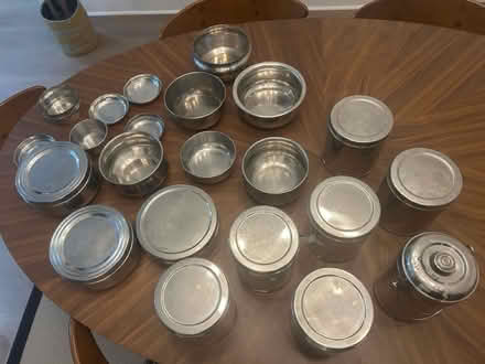 Photo of free Stainless steel containers (W13) #2