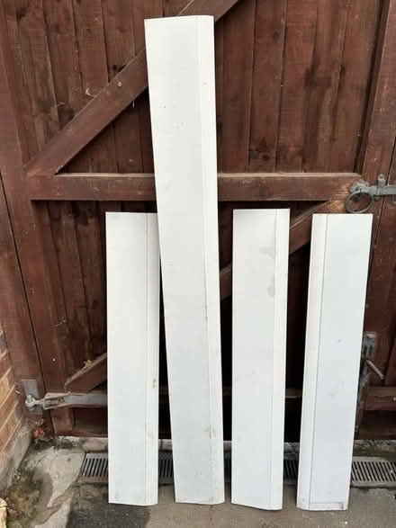 Photo of free 4 lengths of mdf skirting board (Coxheath ME17) #1