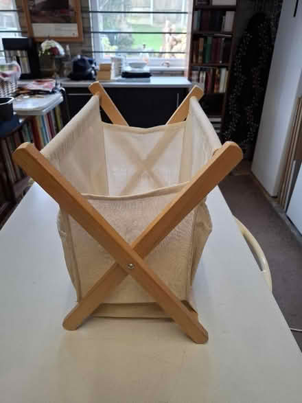 Photo of free Foldable fabric magazine rack (Carnforth LA5) #1
