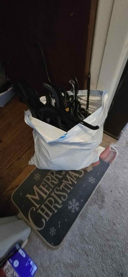 Photo of free Whole bag of hangers (Block by Lombard pool) #1