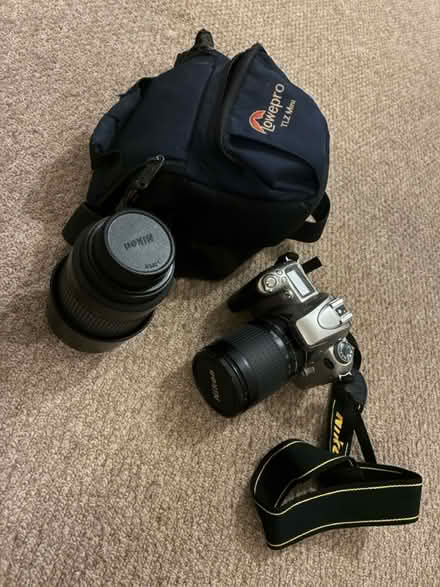 Photo of free Nikon F55 SLR film camera & lens (Kingswood) #1