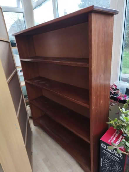 Photo of free Wooden shelving unit (TN39 4JT) #2