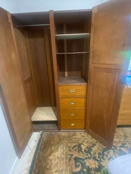 Photo of free Solid timber wardrobe (Milton in town) #4