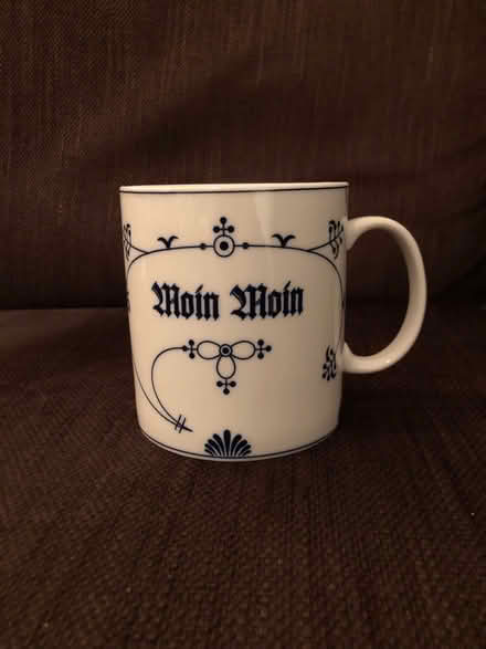 Photo of free Frisian blue mug - plant pot or for mosaics etc (Stoke Gifford BS34) #1