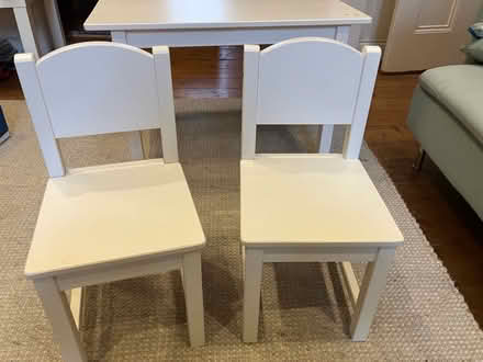 Photo of free Kids table and 2 chairs - ikea (North Strand Dublin 3) #1
