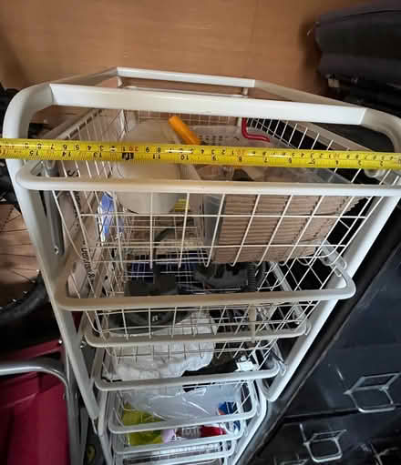 Photo of free 2 x metal storage racks (Chaulden HP1) #3