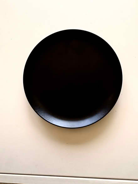 Photo of free Black Ceramic Candle Holder/Tray (Studio City) #1