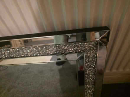 Photo of free Heavy crushed diamond large mirror (Little Chester DE1) #2