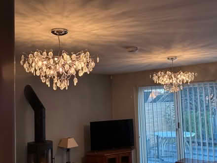 Photo of free 2 matching chandeliers (Caldicot Gwent) #1