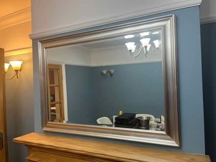 Photo of free Silver Edged Mirror (Harold Wood RM3) #1