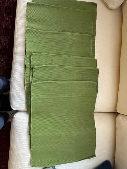 Photo of free Set of six place mats (North Berkeley Hills) #1