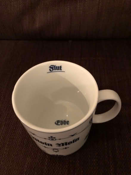 Photo of free Frisian blue mug - plant pot or for mosaics etc (Stoke Gifford BS34) #2