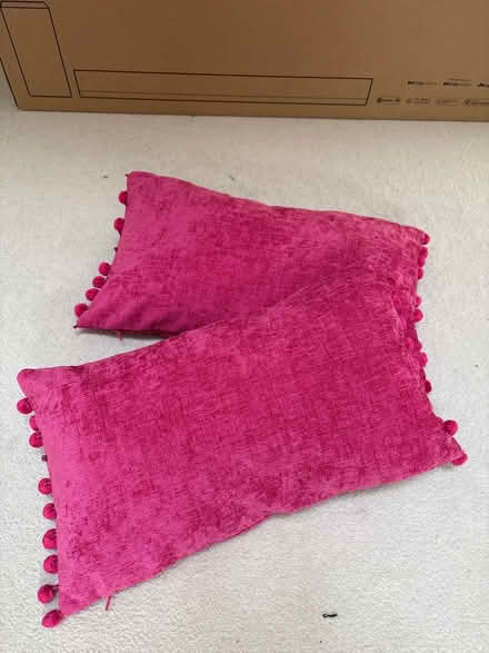 Photo of free Pink Bobble Cushions (Stubbington PO14) #1