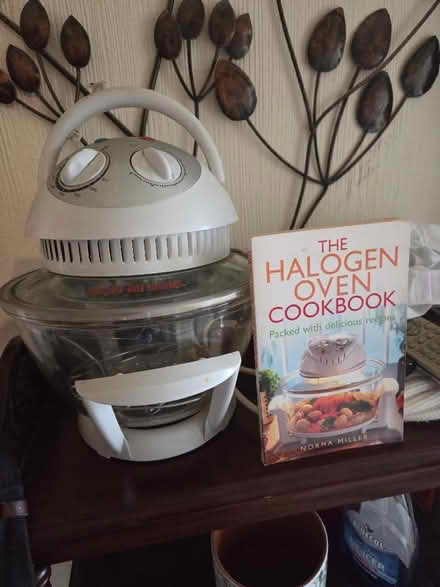 Photo of free Halogen Cooker and cook book (Lea Industrial Estate AL5) #1