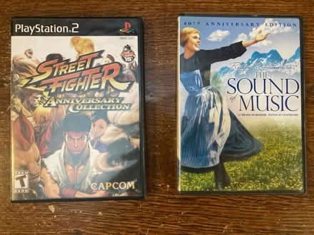 Photo of free PS2 Street Fighter & Sound of Music (Etobicoke North) #1