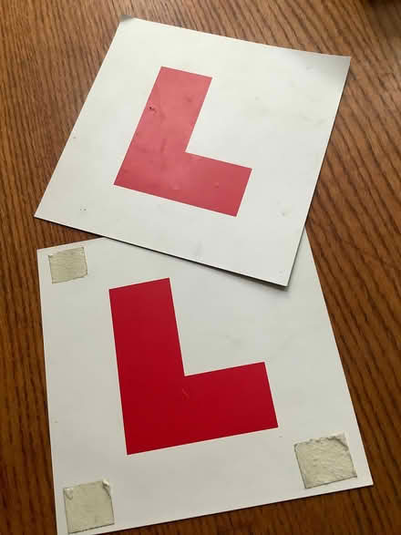 Photo of free L plates (Caton LA2) #1