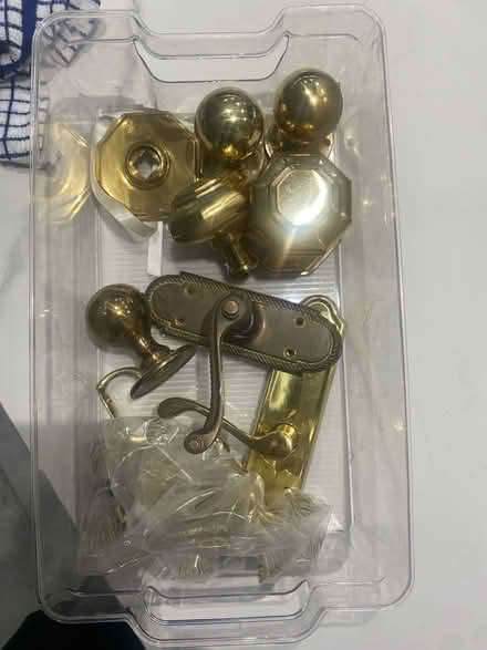Photo of free Brass door handle (Nottingham the Park NG7) #1