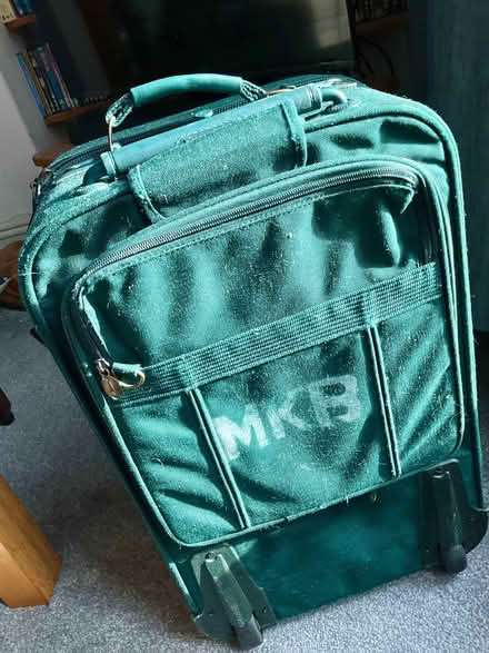 Photo of free Green suitcase (Oxton CH43) #2