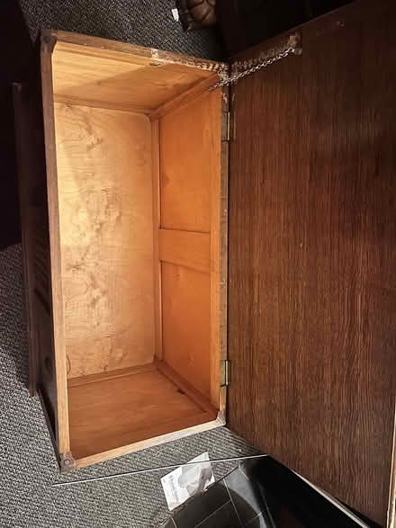 Photo of free Antique wooden chest (G20 Glasgow Maryhill) #3