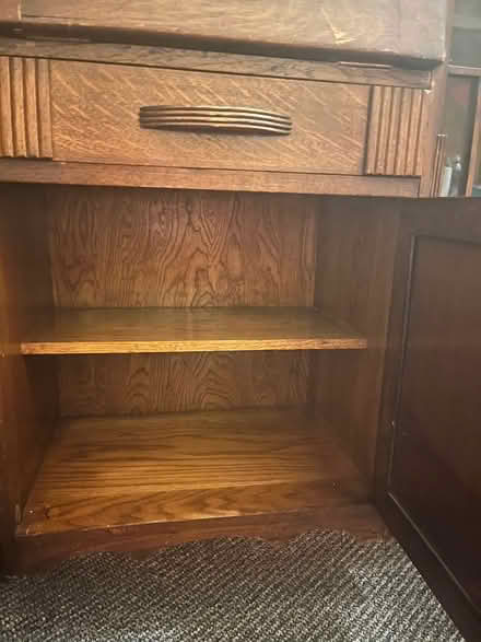 Photo of free Writing desk bookcase drink cabinet (G20 Glasgow Maryhill) #3