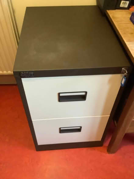 Photo of free 2 Drawer metal filing cabinet (East Law DH8) #1