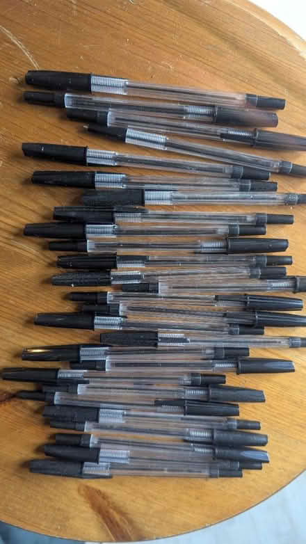 Photo of free Black Biros (RG24 Old Basing) #1