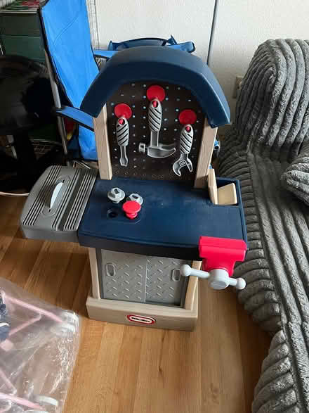 Photo of free Toy toolbox stand (Laurel District Oakland) #1