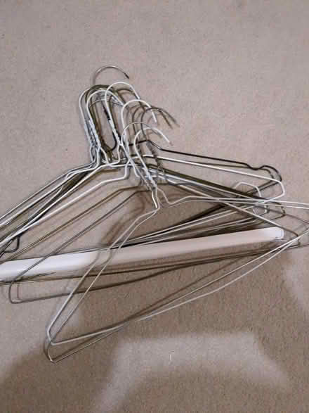 Photo of free Wire hangers x12 (BN43) #1