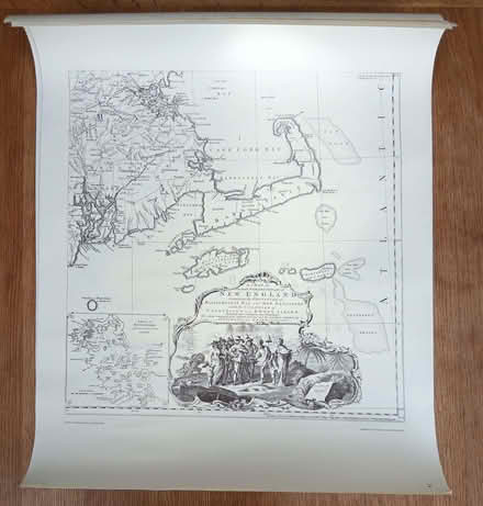 Photo of free New England Map (North Hinksey OX2) #1