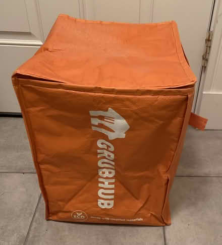 Photo of free GrubHub insulated delivery bag (Union Square/Prospect Hill) #3