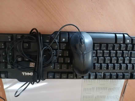 Photo of free Dell Wired Keyboard and Mouse (Mexborough S64) #1