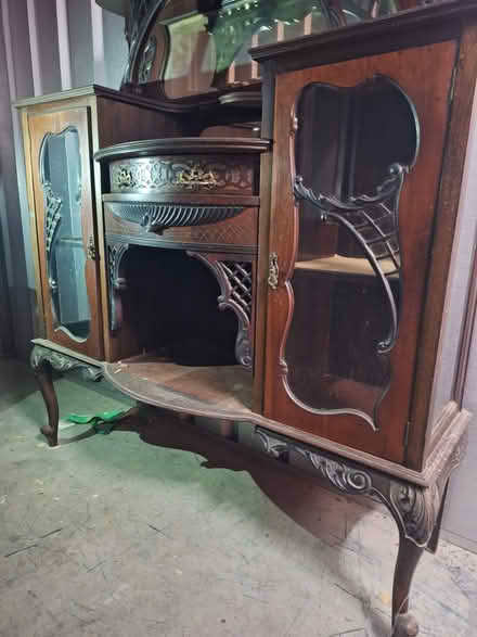 Photo of free Antique sideboard (Ballymount) #3