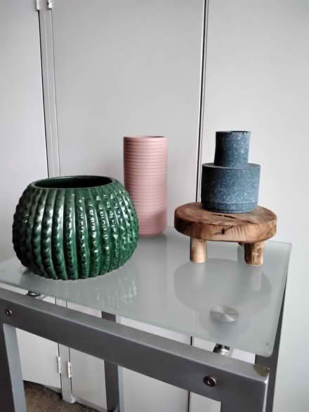 Photo of free Pink and blue small vases (Allerton L18) #2