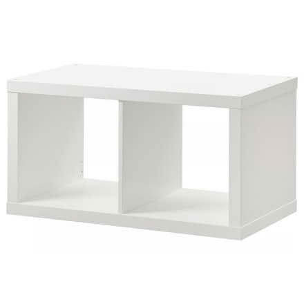Photo of A 2 Cube White Kallax Storage (BH23) #1
