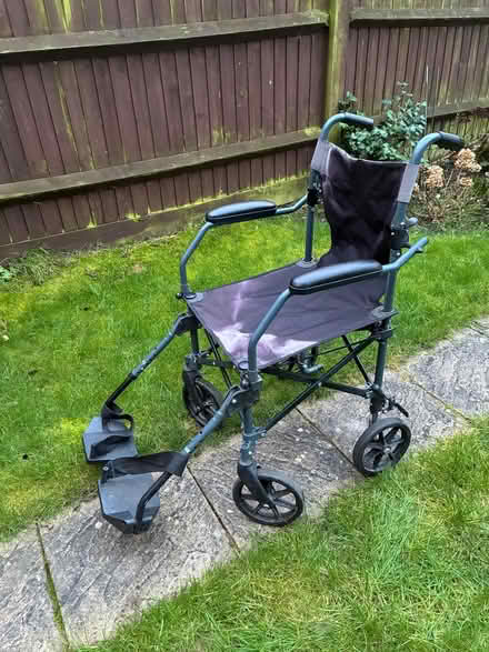 Photo of free portable wheelchair (Larkfield) #2
