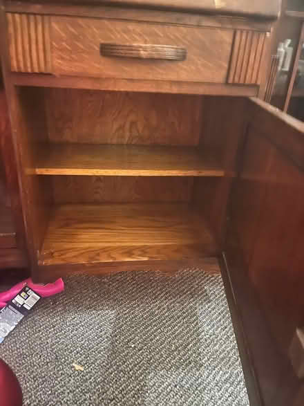 Photo of free Writing desk bookcase drink cabinet (G20 Glasgow Maryhill) #4