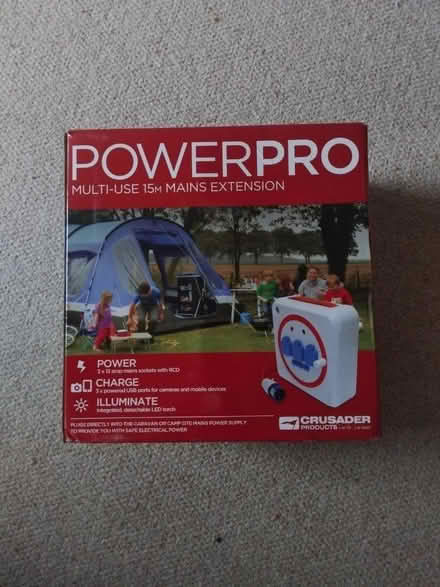 Photo of free PowerPro camping Extension lead (SY3) #2